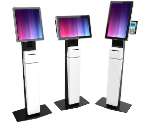 Apex kiosk pedestal